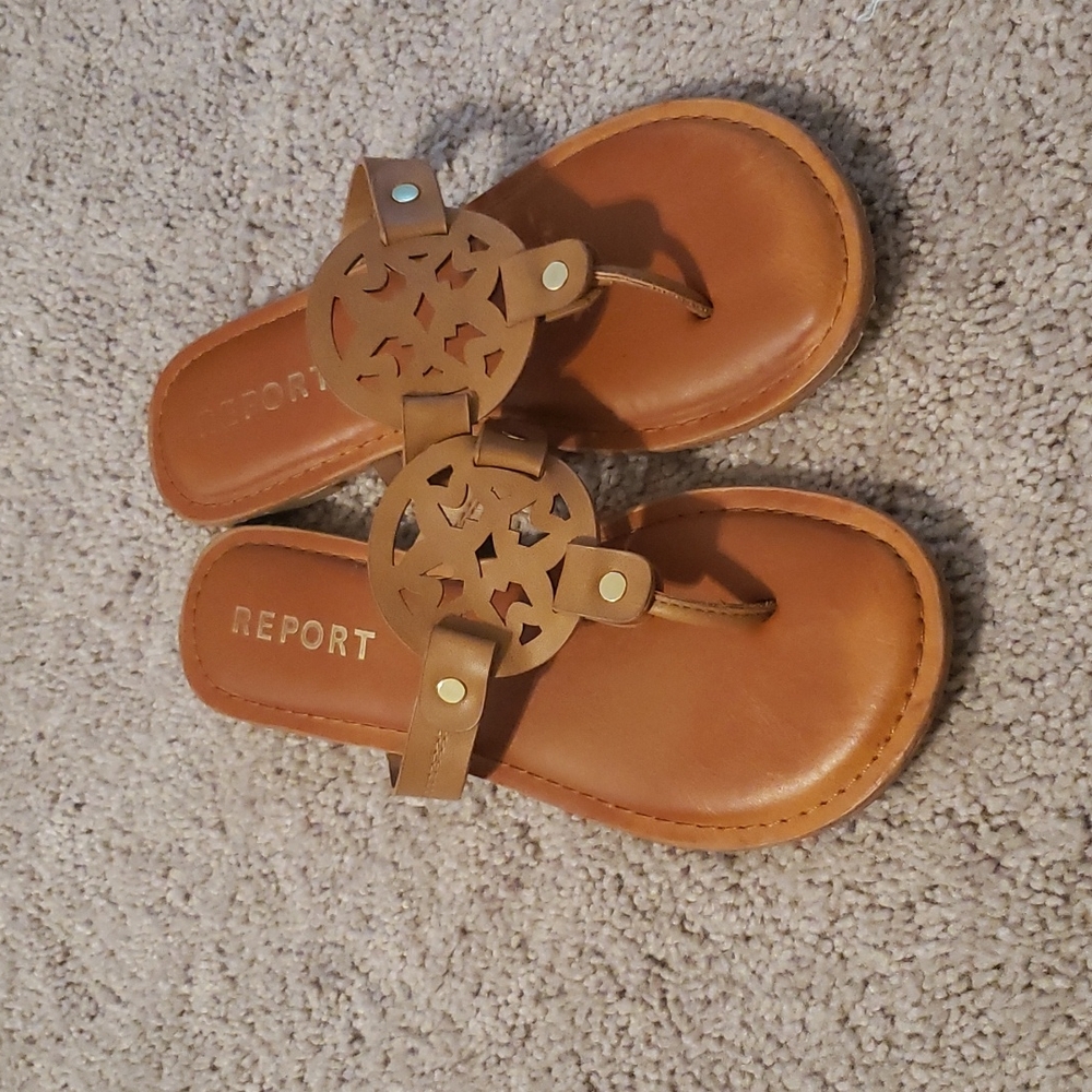 Brown kids sandal